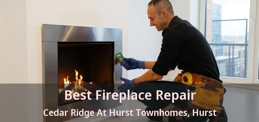Best Fireplace Repair Cedar Ridge At Hurst Townhomes, Hurst - TX