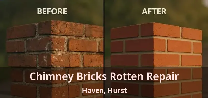Chimney Bricks Rotten Repair Haven, Hurst - TX