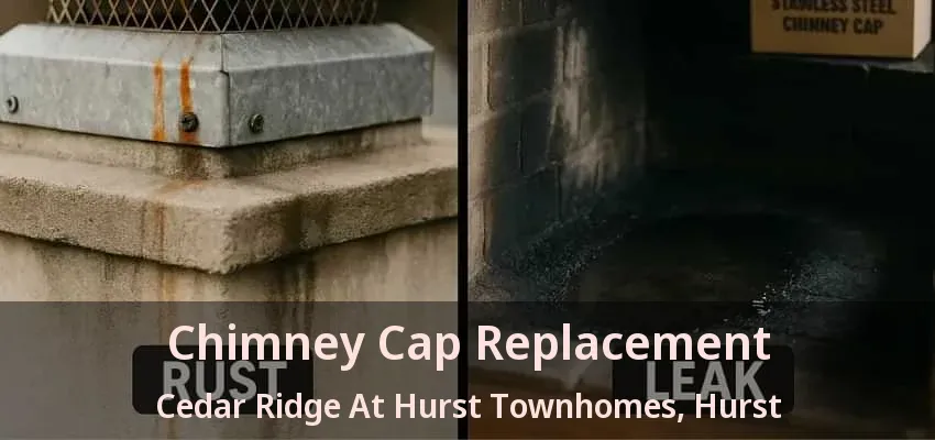 Chimney Cap Replacement Cedar Ridge At Hurst Townhomes, Hurst - TX