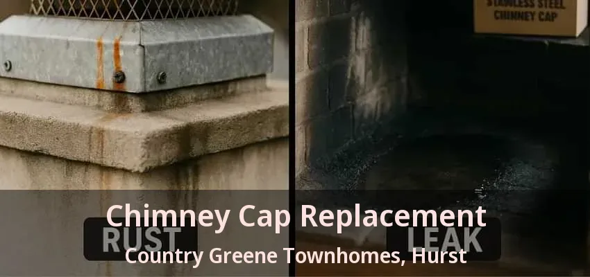 Chimney Cap Replacement Country Greene Townhomes, Hurst - TX