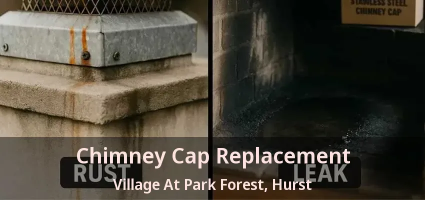 Chimney Cap Replacement Village At Park Forest, Hurst - TX