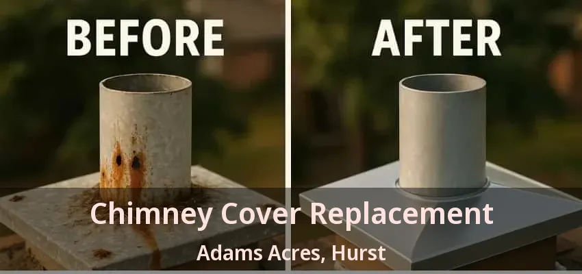 Chimney Cover Replacement Adams Acres, Hurst - TX
