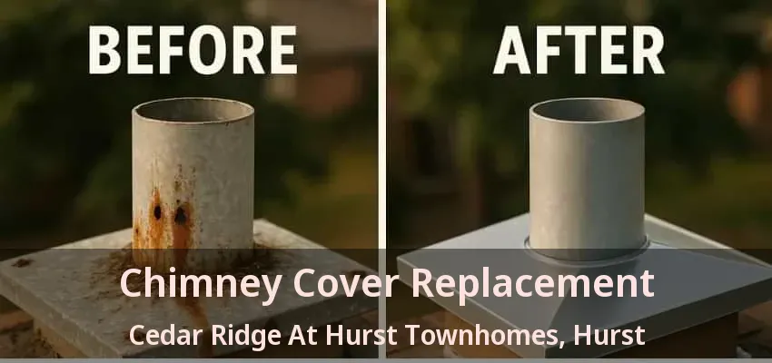 Chimney Cover Replacement Cedar Ridge At Hurst Townhomes, Hurst - TX