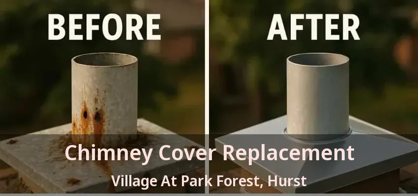 Chimney Cover Replacement Village At Park Forest, Hurst - TX