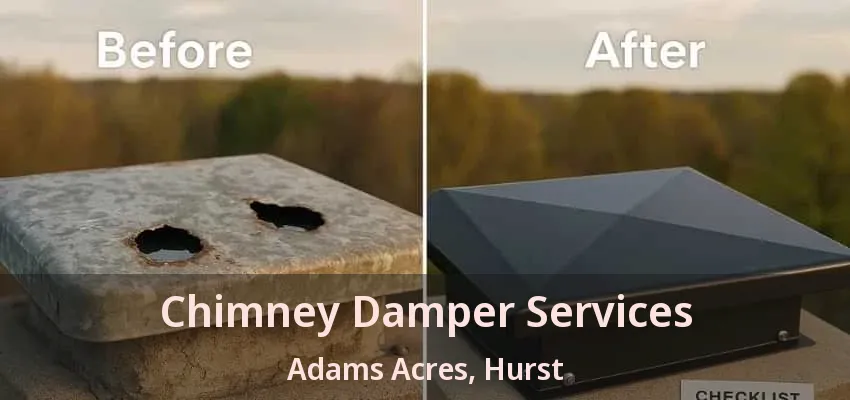 Chimney Damper Services Adams Acres, Hurst - TX