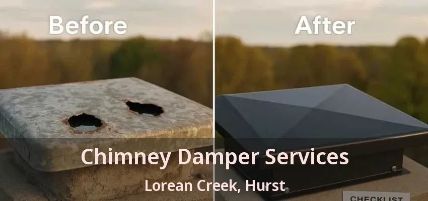 Chimney Damper Services Lorean Creek, Hurst - TX
