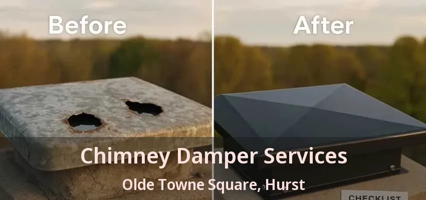 Chimney Damper Services Olde Towne Square, Hurst - TX