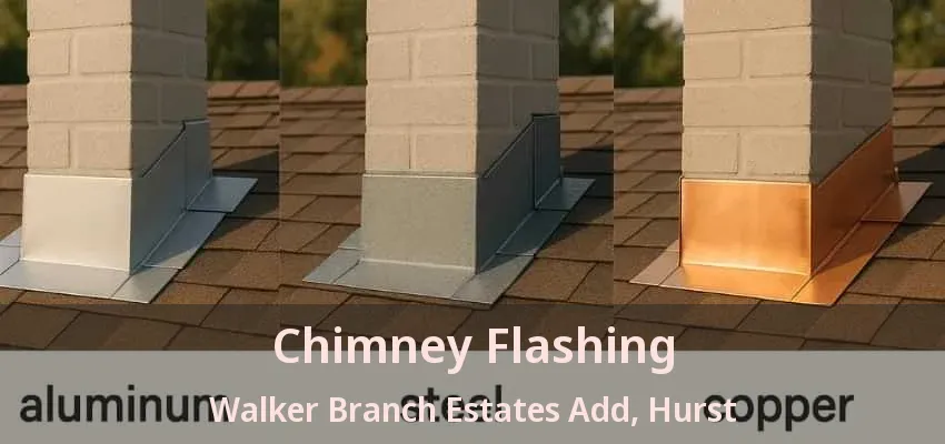 Chimney Flashing Walker Branch Estates Add, Hurst - TX