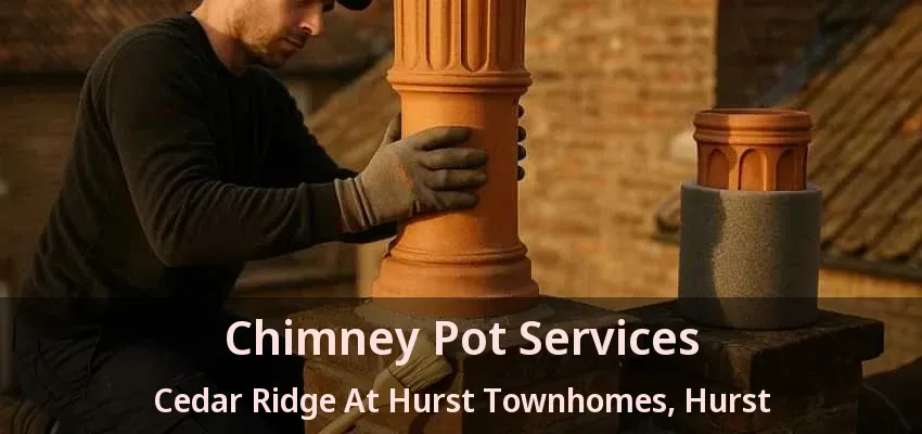 Chimney Pot Services Cedar Ridge At Hurst Townhomes, Hurst - TX