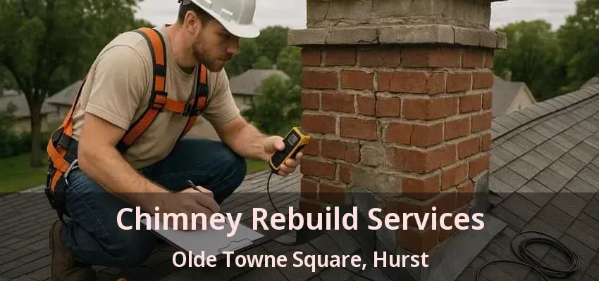 Chimney Rebuild Services Olde Towne Square, Hurst - TX