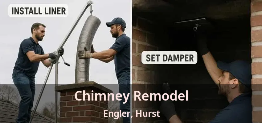 Chimney Remodel Engler, Hurst - TX