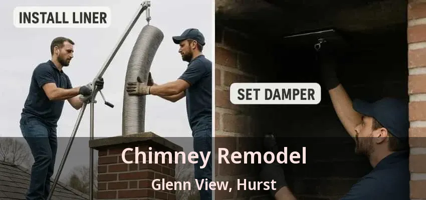 Chimney Remodel Glenn View, Hurst - TX