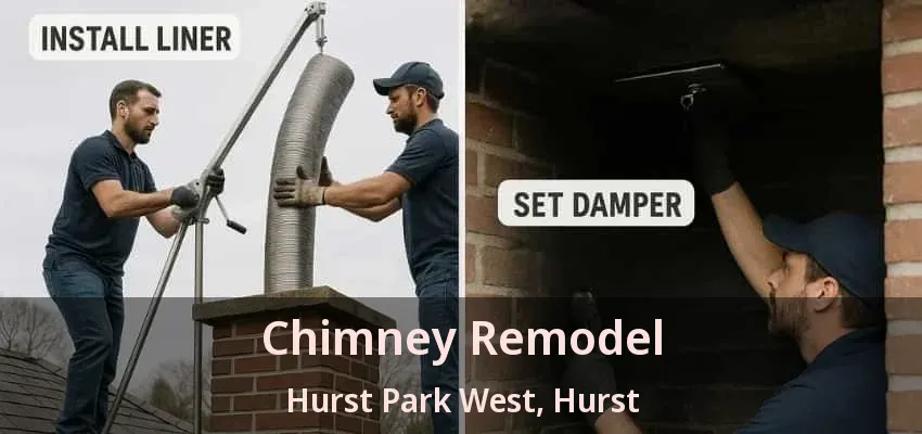 Chimney Remodel Hurst Park West, Hurst - TX