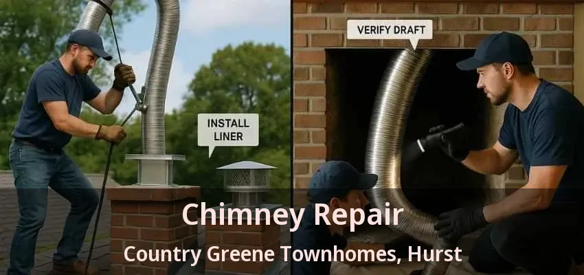 Chimney Repair Country Greene Townhomes, Hurst - TX