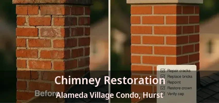 Chimney Restoration Alameda Village Condo, Hurst - TX