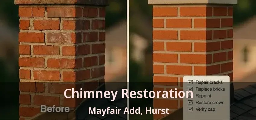Chimney Restoration Mayfair Add, Hurst - TX