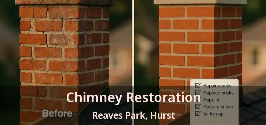 Chimney Restoration Reaves Park, Hurst - TX