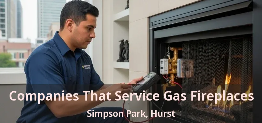 Companies That Service Gas Fireplaces Simpson Park, Hurst - TX