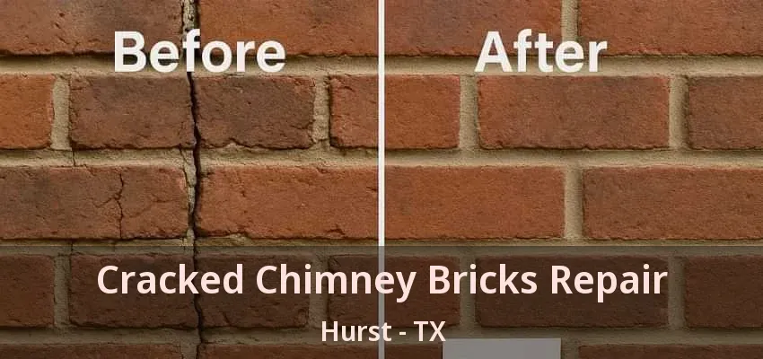 Cracked Chimney Bricks Repair Hurst - TX