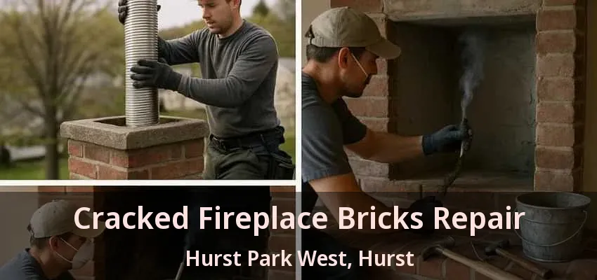Cracked Fireplace Bricks Repair Hurst Park West, Hurst - TX