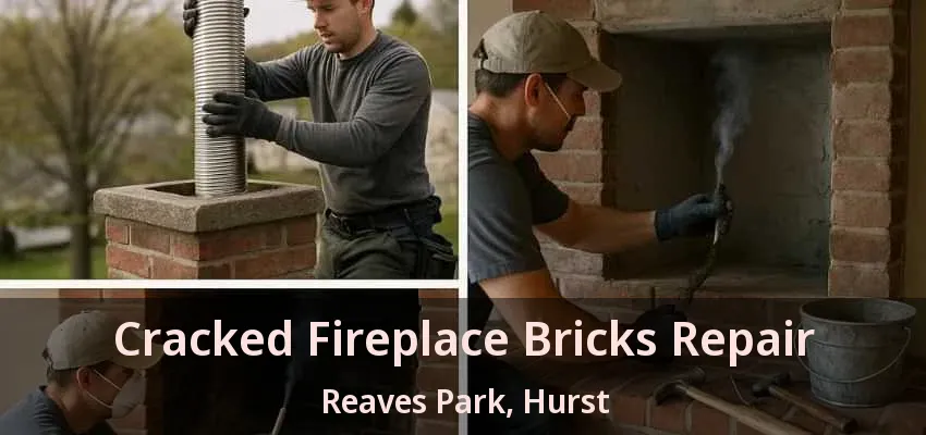 Cracked Fireplace Bricks Repair Reaves Park, Hurst - TX