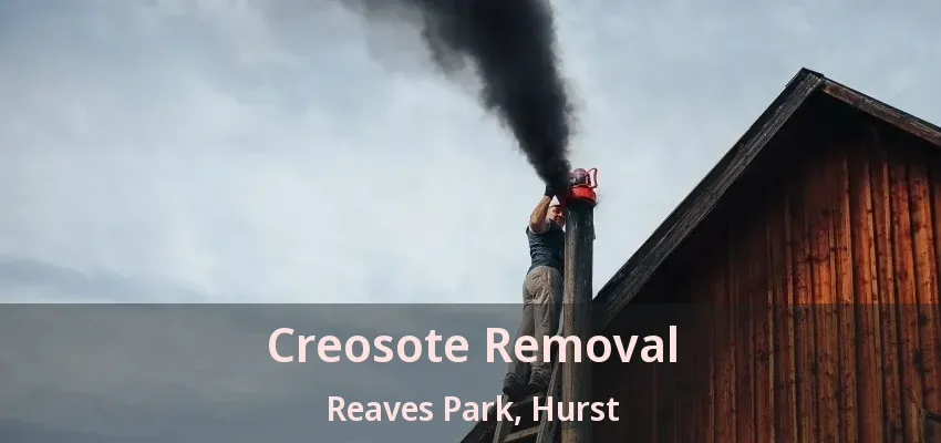 Creosote Removal Reaves Park, Hurst - TX