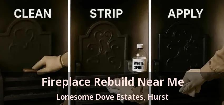 Fireplace Rebuild Near Me Lonesome Dove Estates, Hurst - TX