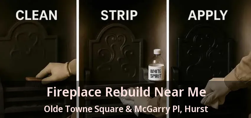 Fireplace Rebuild Near Me Olde Towne Square & McGarry Pl, Hurst - TX
