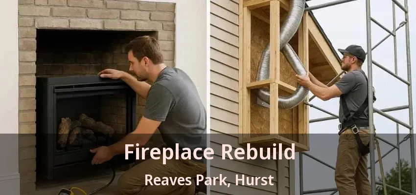 Fireplace Rebuild Reaves Park, Hurst - TX
