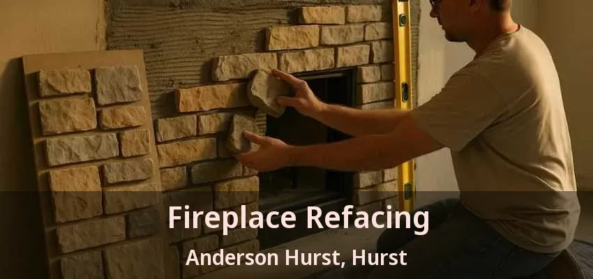 Fireplace Refacing Anderson Hurst, Hurst - TX