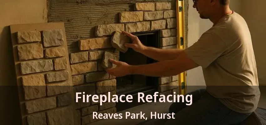 Fireplace Refacing Reaves Park, Hurst - TX