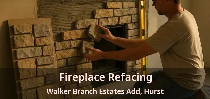 Fireplace Refacing Walker Branch Estates Add, Hurst - TX