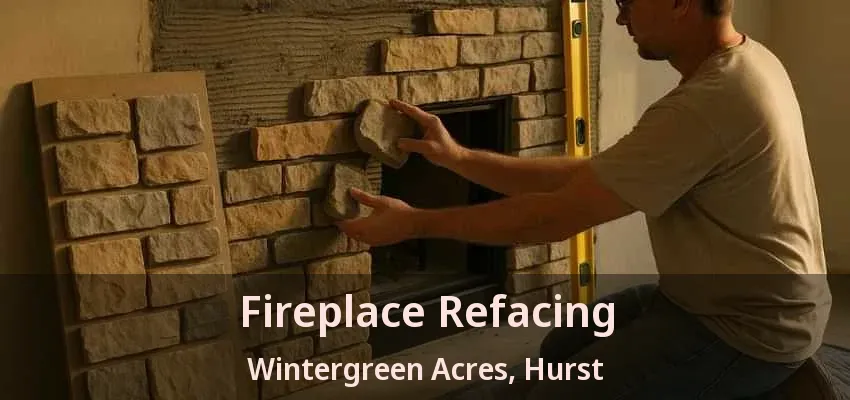 Fireplace Refacing Wintergreen Acres, Hurst - TX
