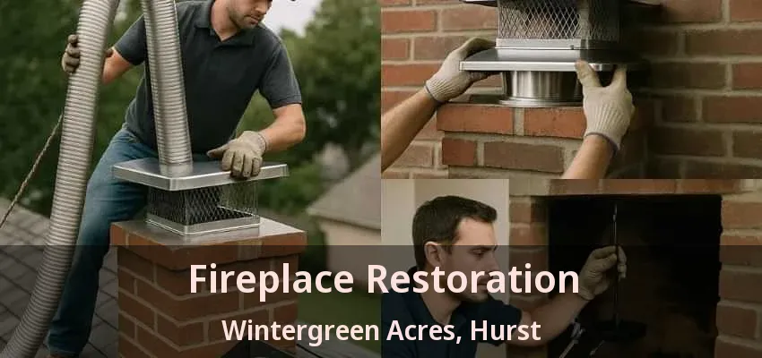 Fireplace Restoration Wintergreen Acres, Hurst - TX