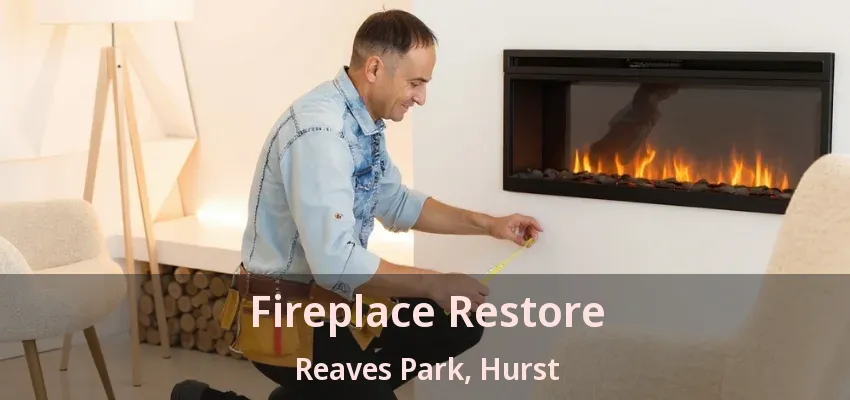 Fireplace Restore Reaves Park, Hurst - TX