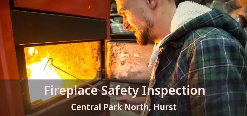 Fireplace Safety Inspection Central Park North, Hurst - TX