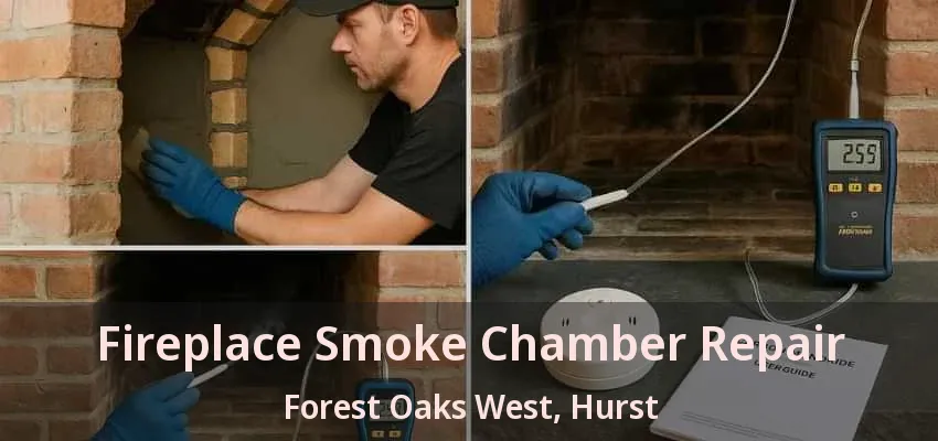 Fireplace Smoke Chamber Repair Forest Oaks West, Hurst - TX