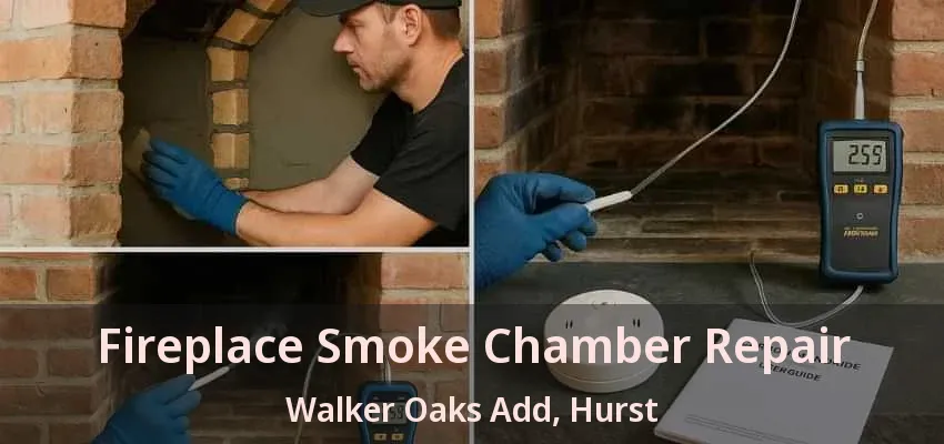 Fireplace Smoke Chamber Repair Walker Oaks Add, Hurst - TX