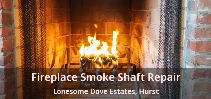 Fireplace Smoke Shaft Repair Lonesome Dove Estates, Hurst - TX