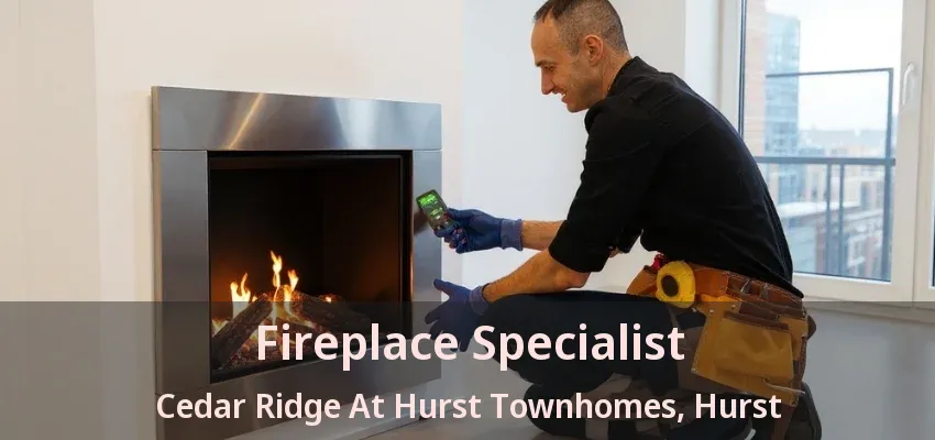 Fireplace Specialist Cedar Ridge At Hurst Townhomes, Hurst - TX