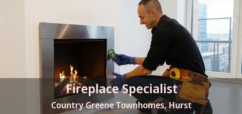 Fireplace Specialist Country Greene Townhomes, Hurst - TX