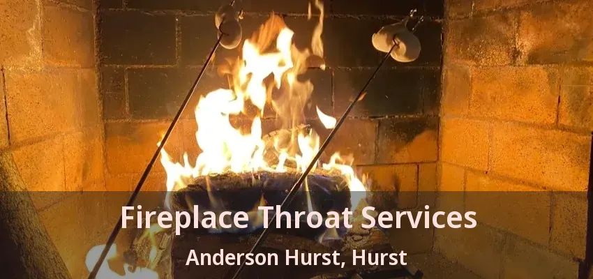 Fireplace Throat Services Anderson Hurst, Hurst - TX