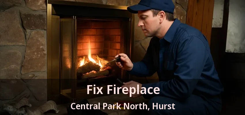 Fix Fireplace Central Park North, Hurst - TX