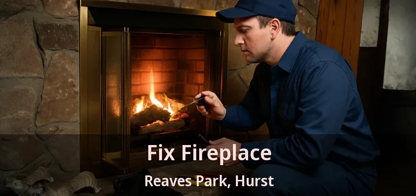 Fix Fireplace Reaves Park, Hurst - TX