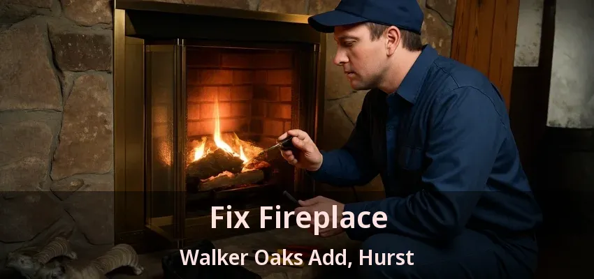 Fix Fireplace Walker Oaks Add, Hurst - TX
