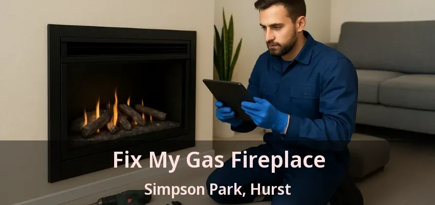 Fix My Gas Fireplace Simpson Park, Hurst - TX