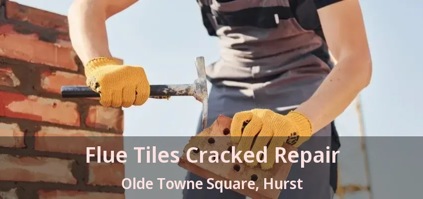 Flue Tiles Cracked Repair Olde Towne Square, Hurst - TX