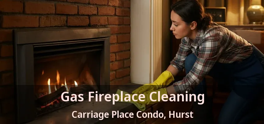 Gas Fireplace Cleaning Carriage Place Condo, Hurst - TX