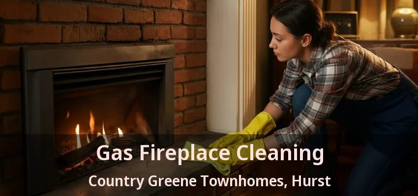 Gas Fireplace Cleaning Country Greene Townhomes, Hurst - TX