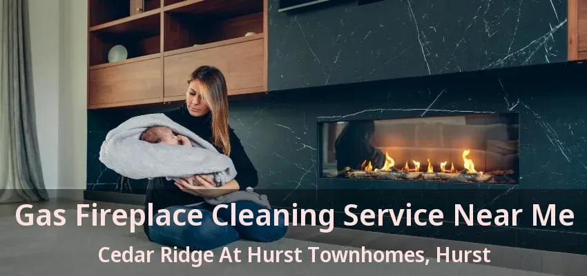 Gas Fireplace Cleaning Service Near Me Cedar Ridge At Hurst Townhomes, Hurst - TX
